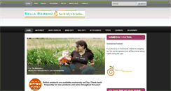 Desktop Screenshot of bellabambinollc.com